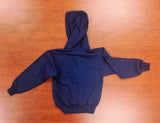 Navy Youth Full-Zip Sweatshirt